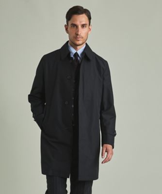 672 新品 五大陸 メモリー スタンドカラーコート ビジネス グレー L メモリータフタ ギャザースタンドカラーコート｜トゥモローランド 公式通販