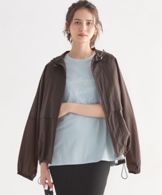 ＜23区 L (Women/大きいサイズ)＞【ＳＬＯＷ／一部店舗限定】ナイロン　パーカー　ブルゾン（ＣＭＳ１ＬＭ０９３１）