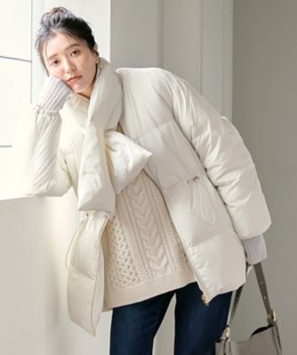 ＜23区 (Women)＞【ＳＬＯＷ／一部店舗限定】ヴィンテージナイロン　ダウンコート（ＣＭＳＷＣＷ０９５０）