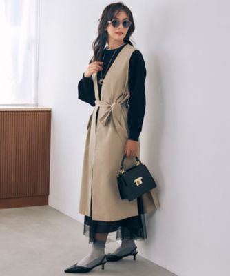 洗える】4WAYトレンチ コート（CMWMCS0101） | 自由区