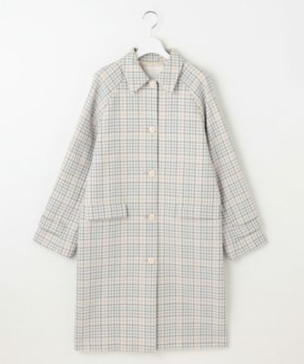 ＜自由区 (Women)＞【洗える】オルタネートチェック　コート（ＣＭＷＭＧＭ０２０３）