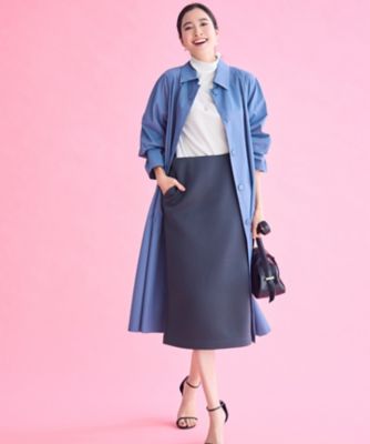 春の必需品・オンオフ使える】コットンナイロンバルカラー コート