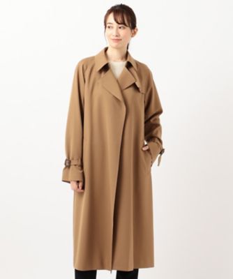 極美品☆23区 ウールギャバジン　トレンチコート　38⭐︎綾瀬はるか着用 綾瀬はるか着 23区 極美品ウールギャバジンボタンレストレンチ