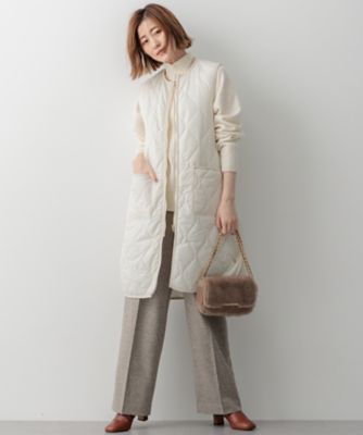 撥水加工】中綿 パディング ジレ（CMWOCW0412） | 23区