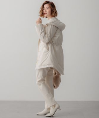 【滝沢眞規子さん着用／一部店舗限定／撥水加工】ミリタリー　ダウンコート（ＣＭＷＯＣＷ０８５１）
