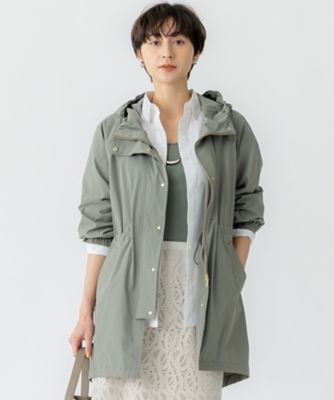 【撥水加工】ナイロン２ＷＡＹストレッチ　フーデットアウター（ＣＭＷＯＧＭ０３０８）