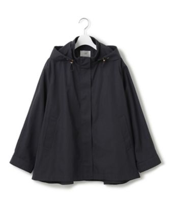 23区今季新品【VERY3月号掲載/防水】ライトツイルフードジャケット VERY3月号掲載/撥水加工】ライトツイル フーディーアウター / 23