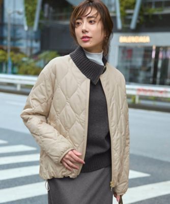 ベージュ系 23区 (Women)のダウンジャケット・コート／中綿ジャケット