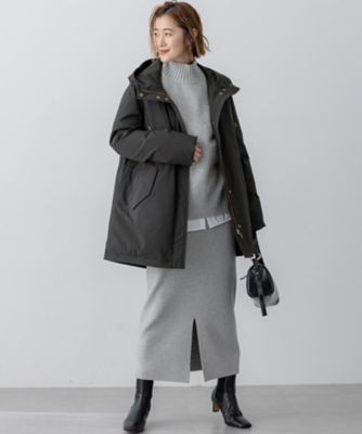 一部店舗限定／滝沢眞規子さん着用／撥水加工】ミリタリー フーデット