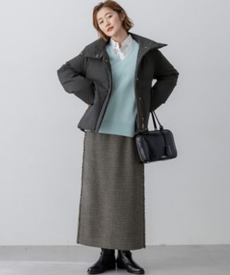 一部店舗限定／滝沢眞規子さん着用／撥水加工】ミリタリー Aライン