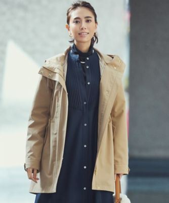 超美品 23区 キルティング ライナー付き マルチウェイ コート 38 黒 WEB限定】ライナー付き マルチウェイ コート