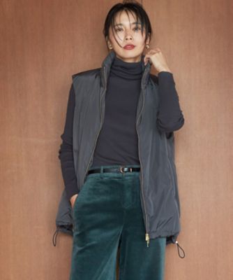 未使用　2023年度　23区　【洗える】中綿 パティング ベスト　¥29,700 洗える】中綿 パティング ベスト（CMWOSW0315） | 23