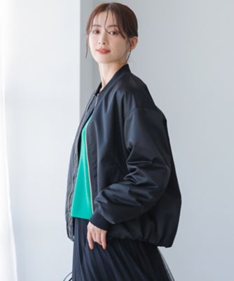 ＜23区 (Women)＞ヴィンテージナイロンツイル　ＭＡ－１　ブルゾン（ＣＭＷＯＳＷ０４２２）