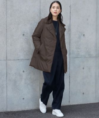 カタログ掲載・撥水加工・洗える】ステッチレスダウン コート 