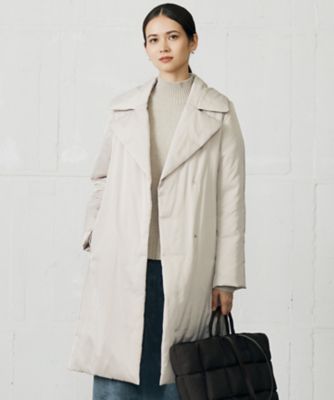 ＜自由区 L (Women/大きいサイズ)＞【１７号サイズまで展開】ブライトダウン　コート（ＣＭＷＲＧＷ０５１９）