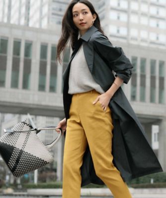 ＜23区 S (Women/小さいサイズ)＞【Ｏｇｇｉ４月号掲載】ＬＩＭＯＮＴＡ　メモリータフタ　コート（ＣＭＷＳＣＳ０２０９）