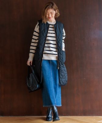 撥水加工】中綿 パディング ジレ（CMWSCW0412） | 23区 S