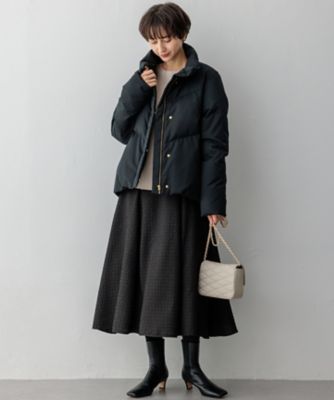 撥水加工】TWツイル ショート ダウンコート