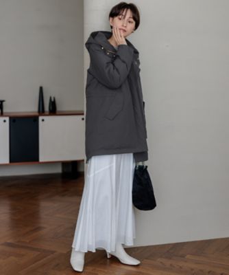 【滝沢眞規子さん着用／一部店舗限定／撥水加工】ミリタリー　ダウンコート（ＣＭＷＳＣＷ０８５１）