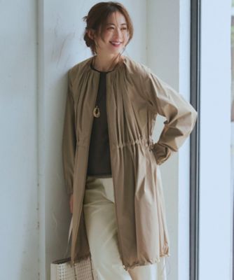 【撥水加工】ナイロン２ＷＡＹストレッチ　ロングアウター（ＣＭＷＳＧＭ０３０７）