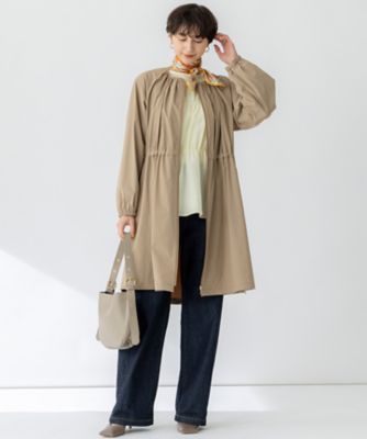 【撥水加工】ナイロン２ＷＡＹストレッチ　ロングアウター（ＣＭＷＳＧＭ０３０７）