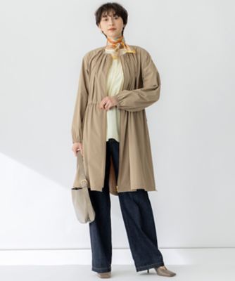 【撥水加工】ナイロン２ＷＡＹストレッチ　ロングアウター（ＣＭＷＳＧＭ０３０７）