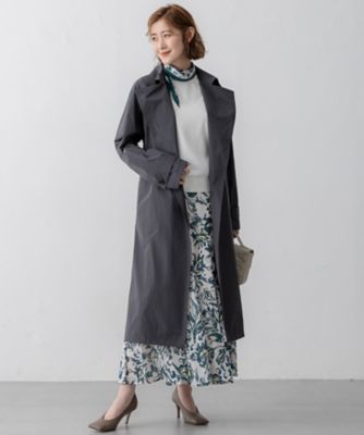 【ＶＥＲＹ３月号掲載／撥水加工／洗える】ＬＩＭＯＮＴＡ　ハイカウントメモリータフタ　コート（ＣＭＷＳＧＳ０２０９）