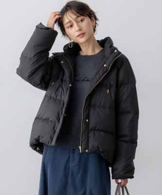 ＜23区 S (Women/小さいサイズ)＞【送料無料】【見上愛さん着用／洗える】シレータフタ　コンパクト　ダウンコート（ＣＭＷＳＧＷ０５０３）