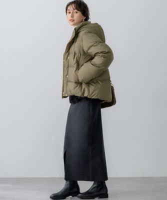 滝沢眞規子さん着用／VERY掲載】シレータフタ コンパクト ダウン