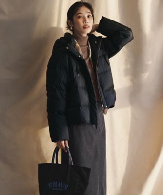 滝沢眞規子さん着用／VERY掲載】シレータフタ コンパクト ダウン