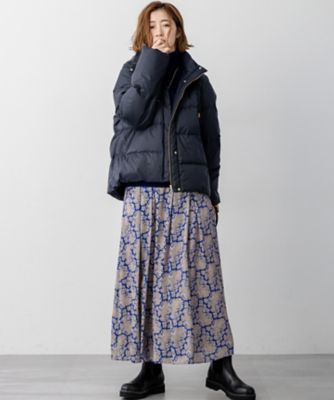 滝沢眞規子さん着用／VERY掲載】シレータフタ コンパクト ダウン