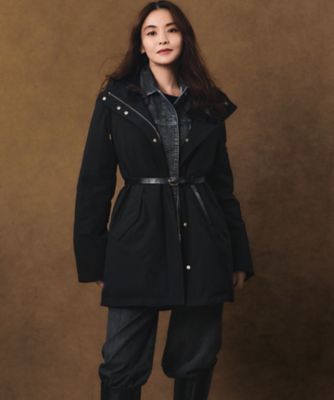 一部店舗限定／滝沢眞規子さん着用／撥水加工】ミリタリー フーデット