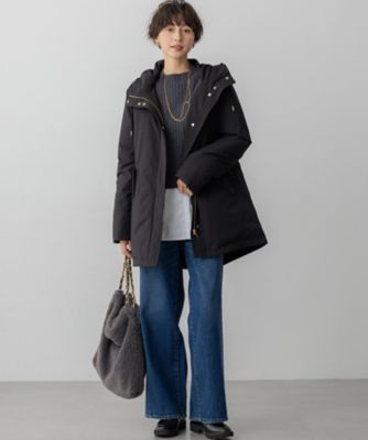 一部店舗限定／滝沢眞規子さん着用／撥水加工】ミリタリー フーデット