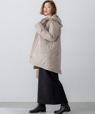 一部店舗限定／滝沢眞規子さん着用／撥水加工】ミリタリー フーデット