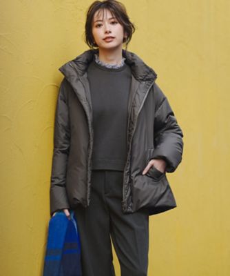 WEB＆一部店舗限定】ステッチレス フーデット ダウン