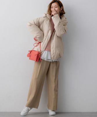 WEB＆一部店舗限定】ステッチレス フーデット ダウン