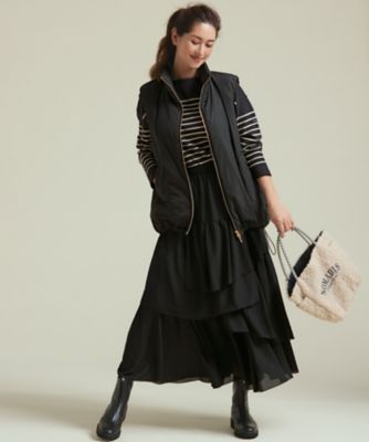 完売　2023年　23区 S　【洗える】中綿 パティング ベスト　¥29,700 23区｜【洗える】中綿 パティング ベスト | Rakuten Fashion(楽天