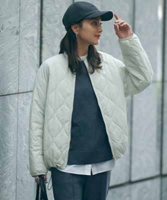 ＜23区 S (Women/小さいサイズ)＞【洗える／撥水加工】中綿　パディング　アウター（ＣＭＷＳＳＷ０４０９）