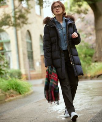 【未使用タグ付き】 ドゥーカス VM グランドコート ブラウン AW23 L wee9s smooth touch stand neck long coat / スムースタッチスタンド