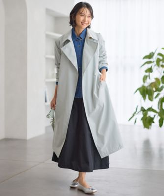 【23区】美品 洗える LIMONTAeast マルチWAY タフタコート VERY3月号掲載/撥水加工/洗える】LIMONTA ハイカウントメモリータフタ