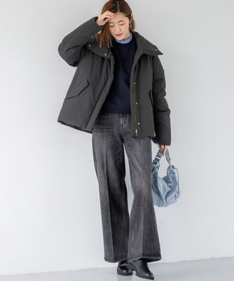 一部店舗限定／滝沢眞規子さん着用／撥水加工】ミリタリー Aライン