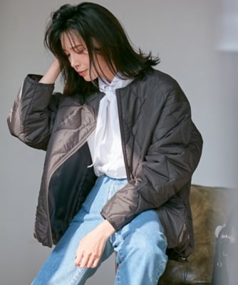 ＜23区 L (Women/大きいサイズ)＞【洗える】中綿キルティング　ショート　ブルゾン（ＣＭＷＷＮＷ０４２５）