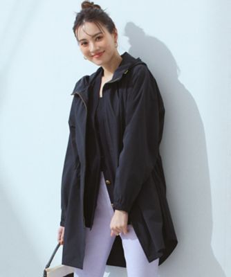 ＜23区 L (Women/大きいサイズ)＞ナイロン２ＷＡＹストレッチ　フーデットアウター（ＣＭＷＷＳＭ０３０５）