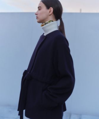 LABBOCK ／ ウール混2WAYショートコート