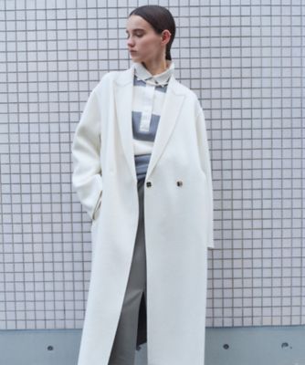 ＜BEIGE， (Women)＞ＺＩＯＮ　／　ウールロングチェスターコート（ＣＯＣＷＧＷ０５００）