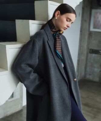 ZION ／ ウールロングチェスターコート（COCWGW0500