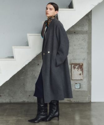 ZION ／ ウールロングチェスターコート（COCWGW0500