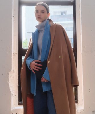 ZION ／ ウールロングチェスターコート（COCWGW0500