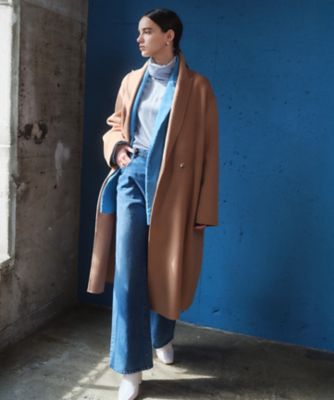 ZION ／ ウールロングチェスターコート（COCWGW0500