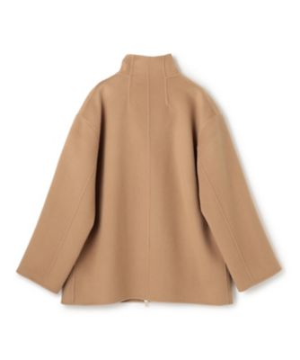 ZION ／ ウールスタンドカラーショートコート
